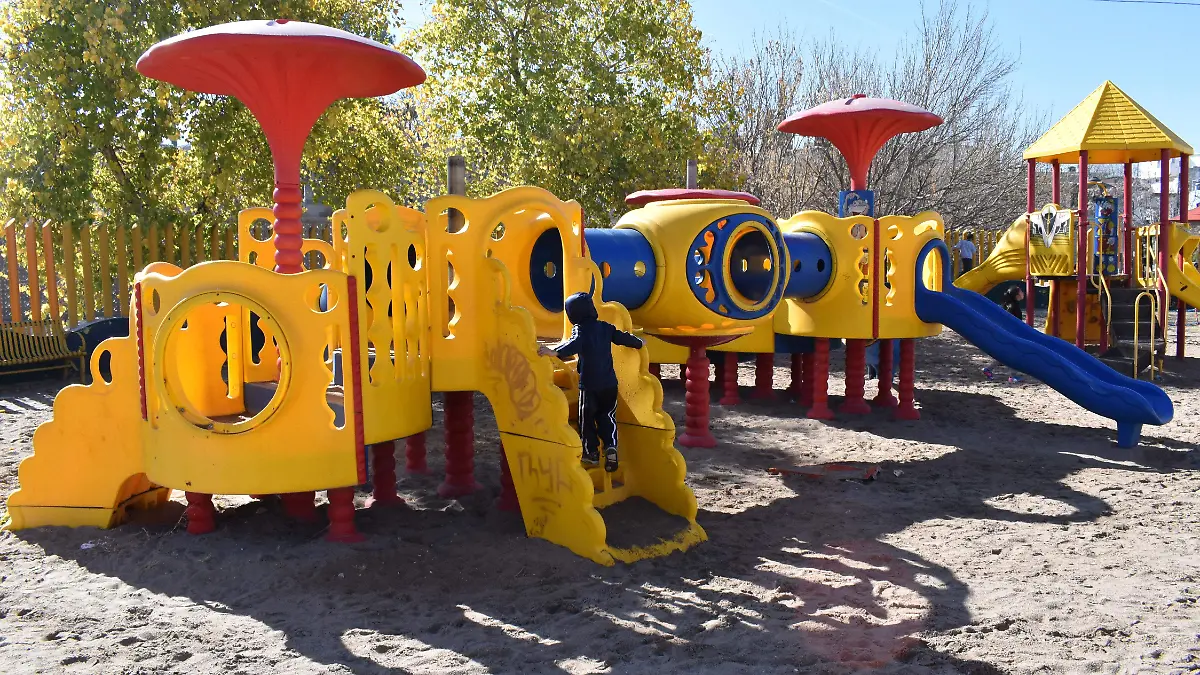 PARQUE PALOMAR DAADO ,GRAFITI  Y SIN TAPAS DE REGISTROS NOTA VIANEY  (8)