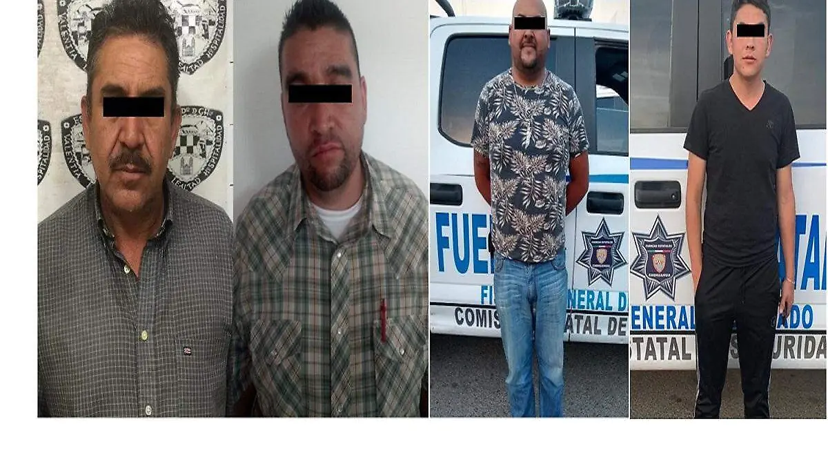 Vendedores de autos que fueron detenidos