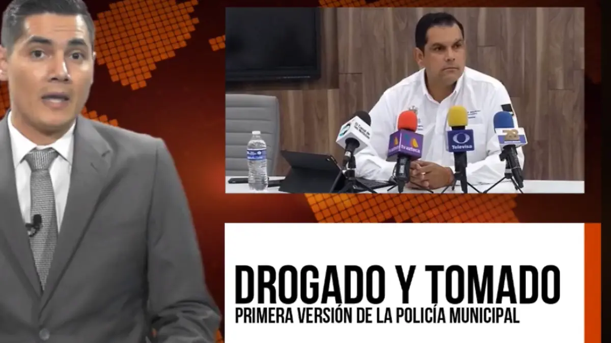 Drogado y tomado