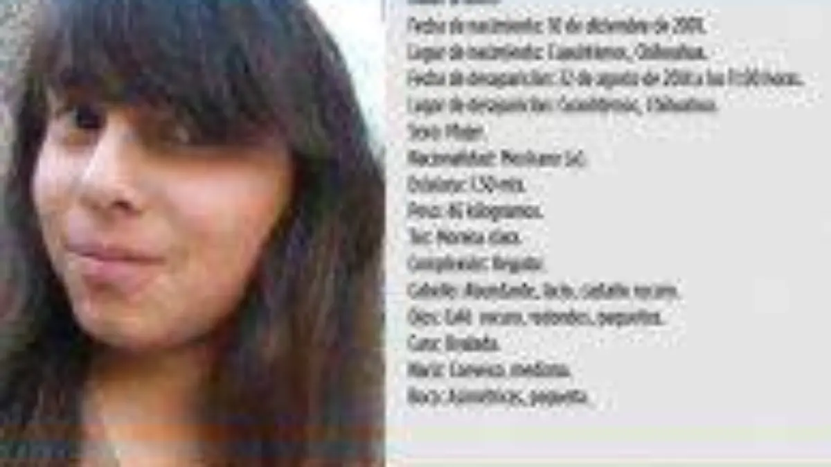 Buscan a Laura Cecilia Armendáriz Romero