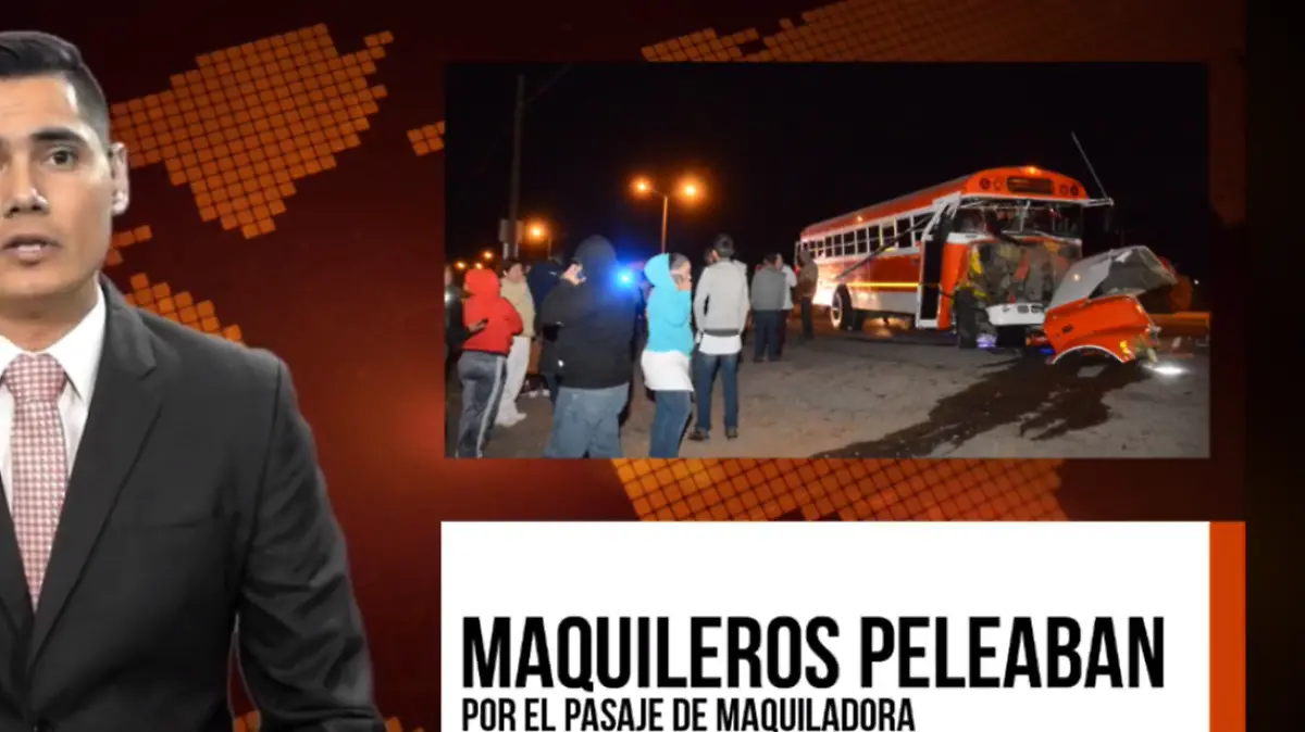 Maquileros peleaban por el pasaje