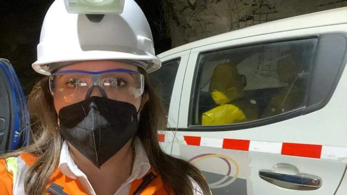 mujer minera