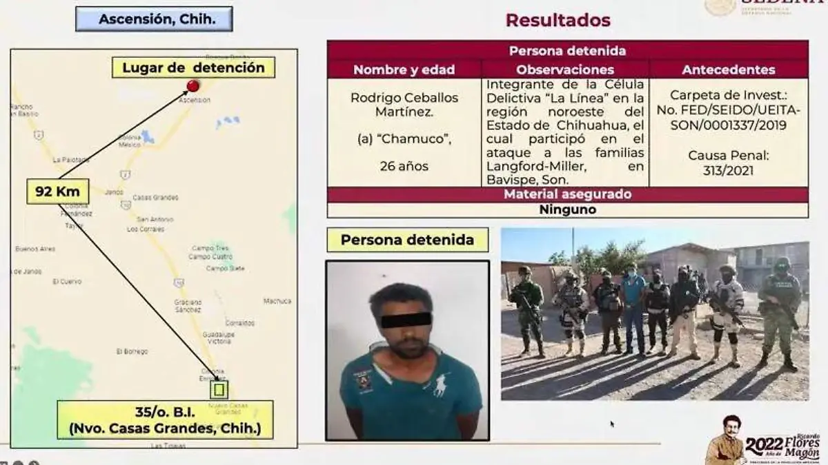 DETENIDOS EN CASO LEBARÓN