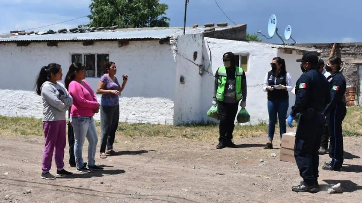 2 Entregan 1,650 kilos de papa y 330 despensas en La Junta FOTO MPIO DE GUERRERO