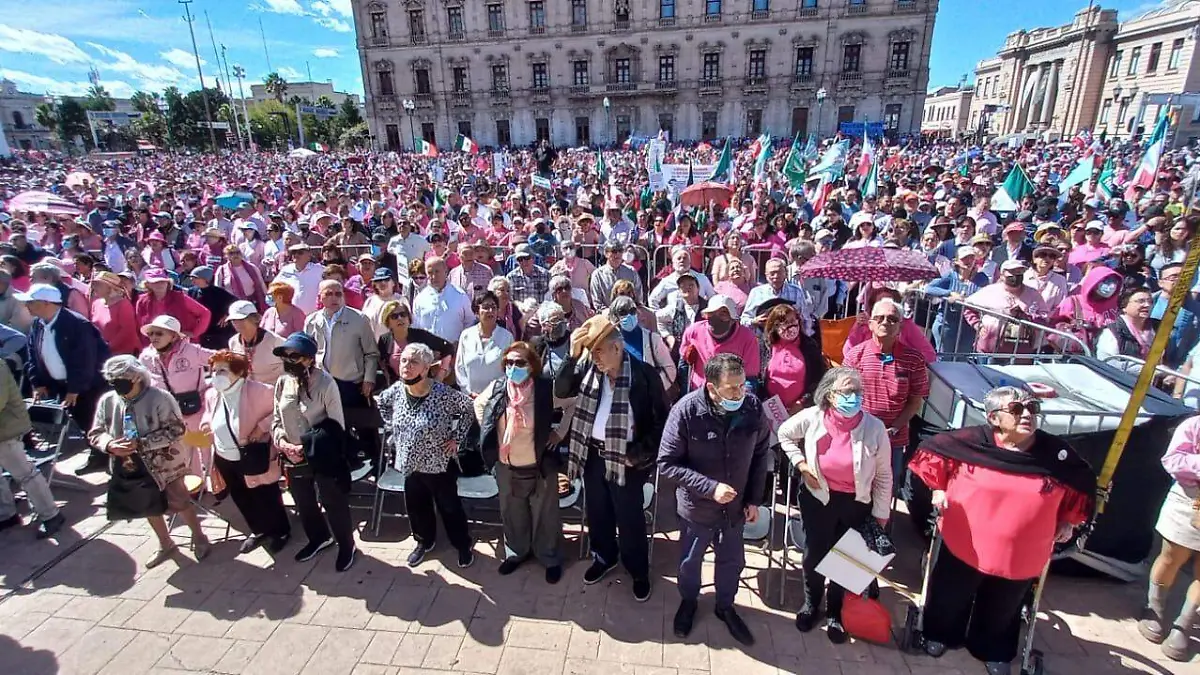 Manifestación INE Sí por México 