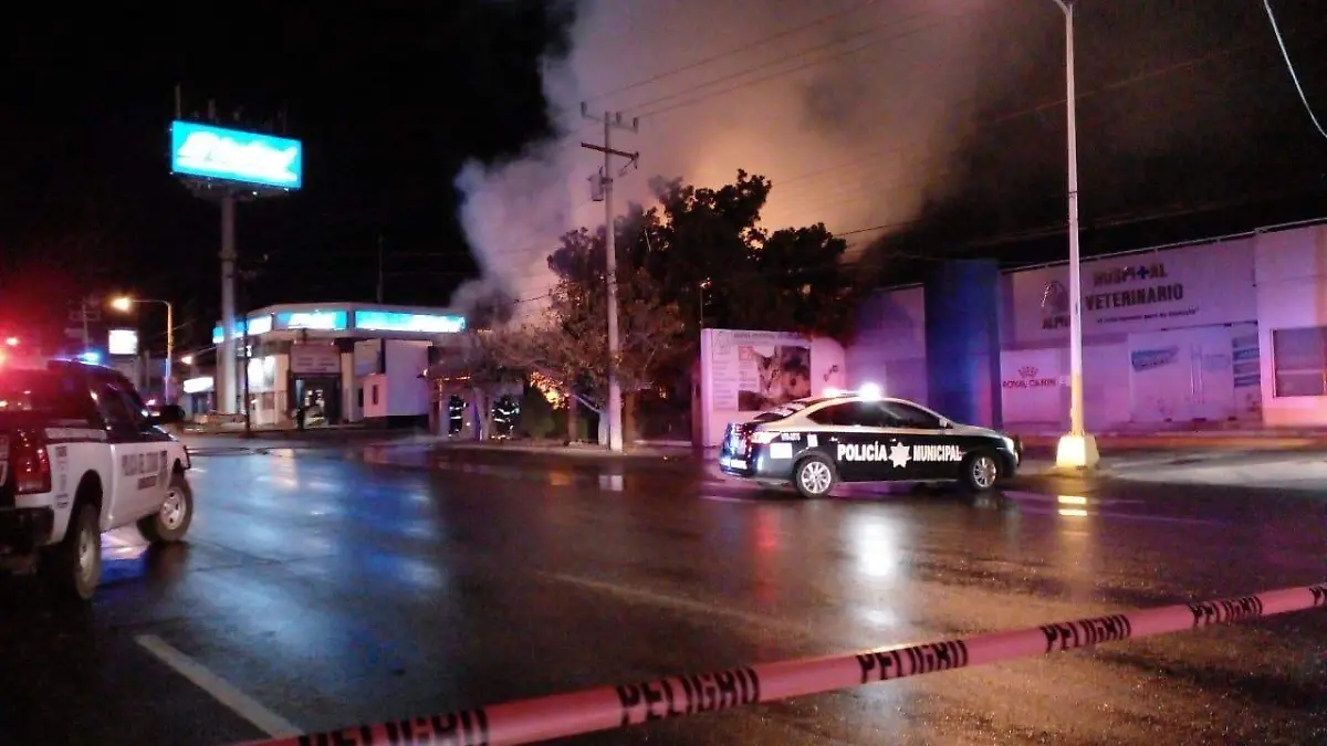 Incendio san felipe
