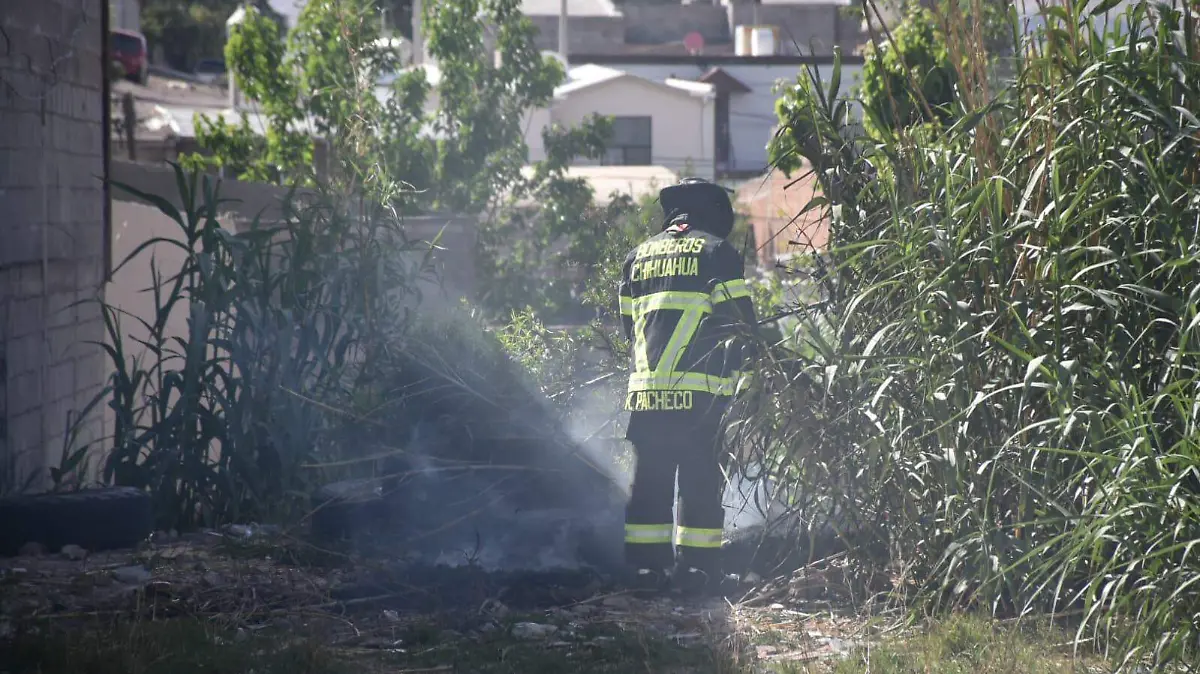 Incendio en Santa Rosa