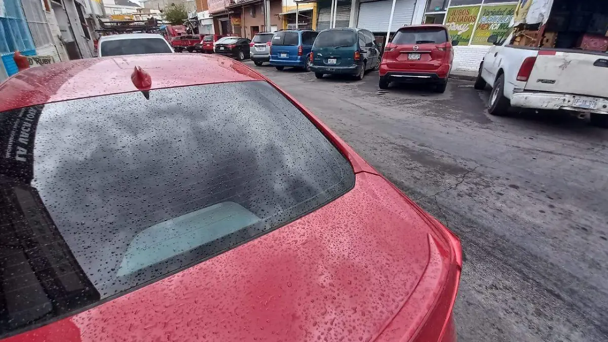 lluvia en el centro