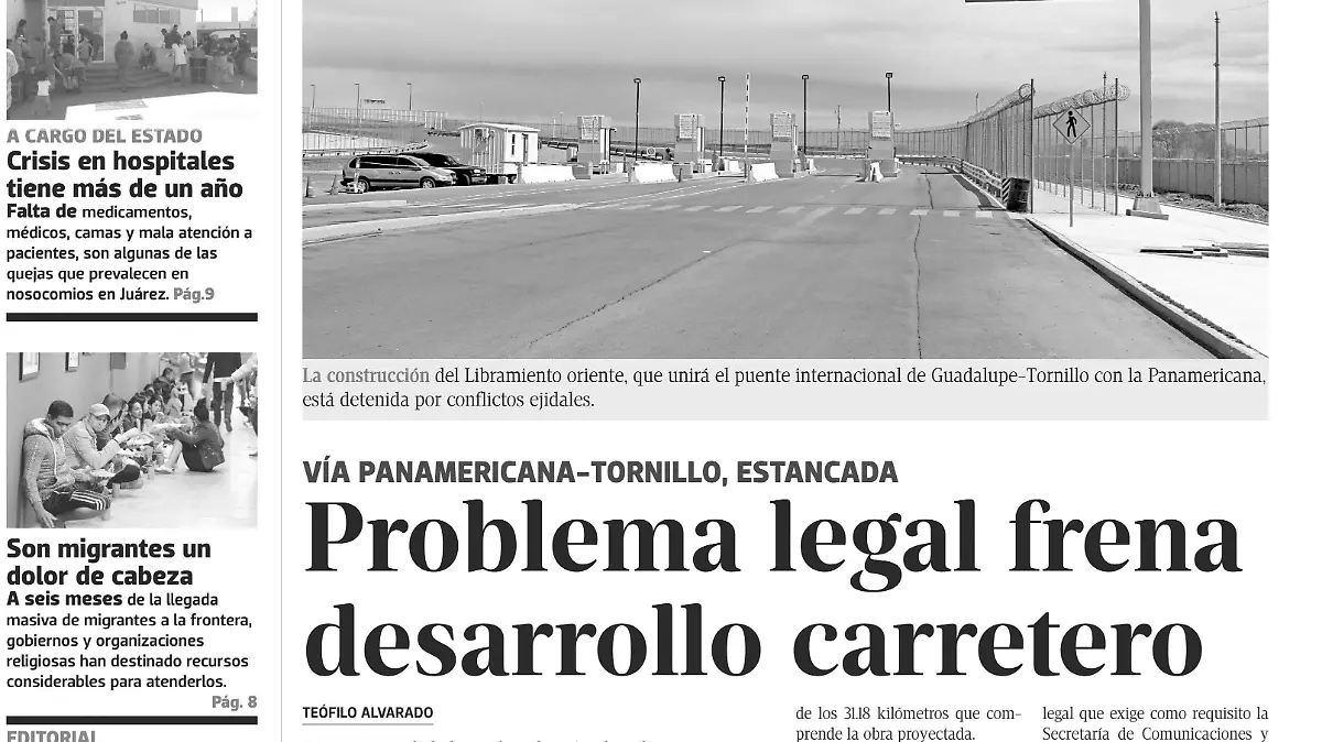 1 Portada, MEXICA_Tabloide 27-04-2019, Zona1 1 - Local
