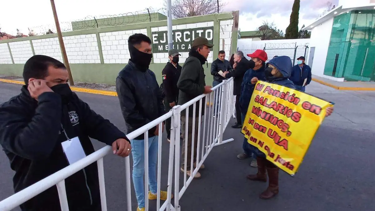 pensionados se manigeistan