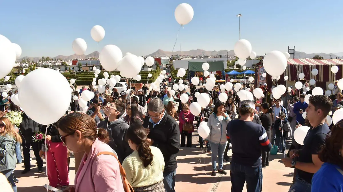 globos día de muertos