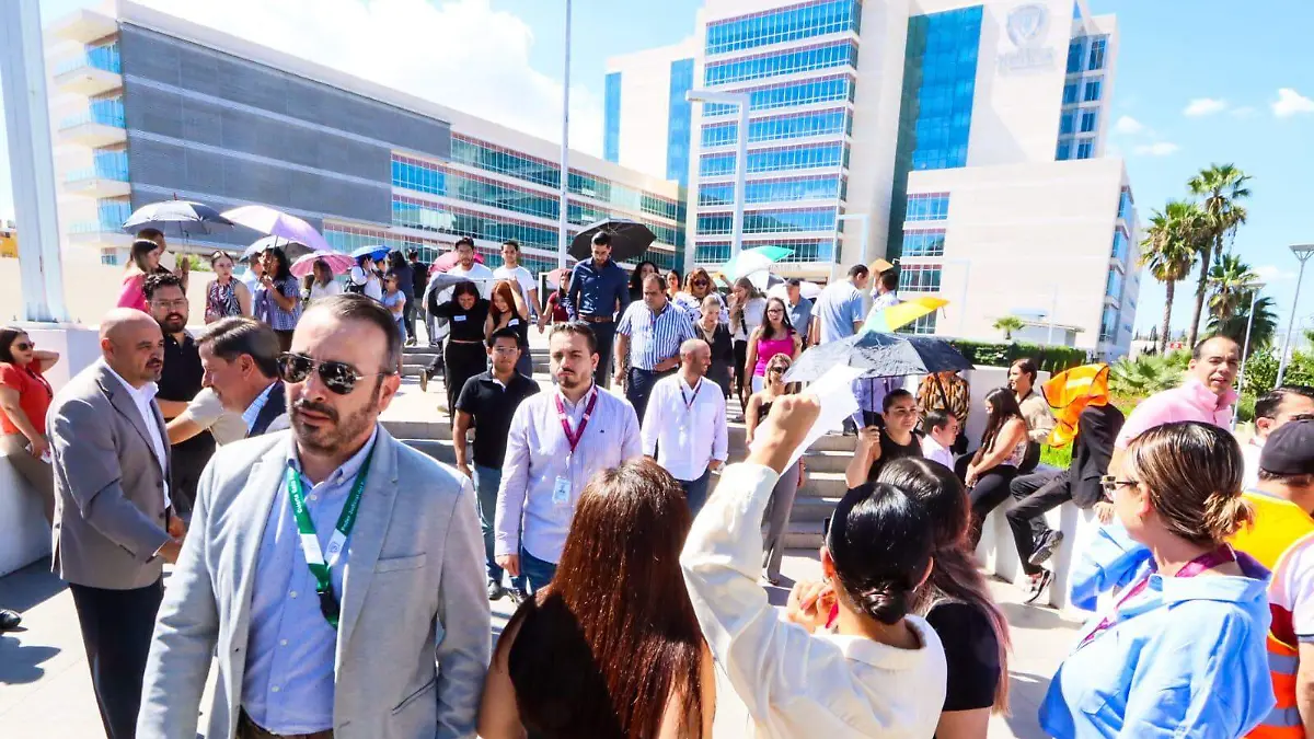 simulacro de bomba en ciudad judicial