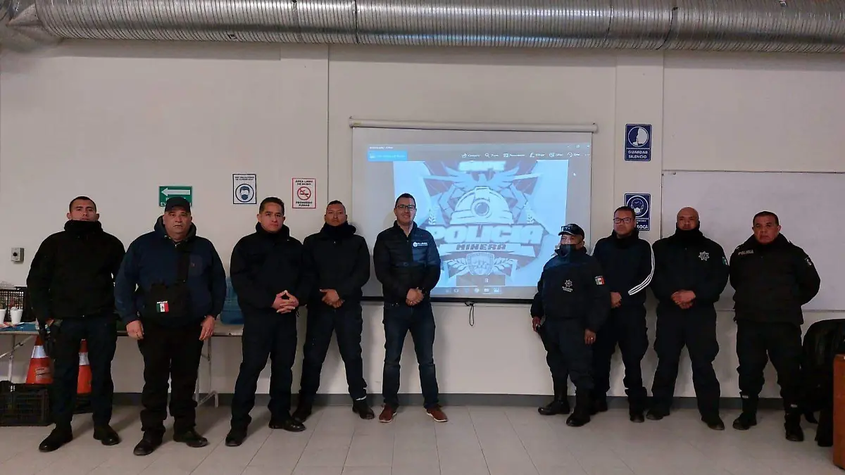 policia minera capacitación clumin