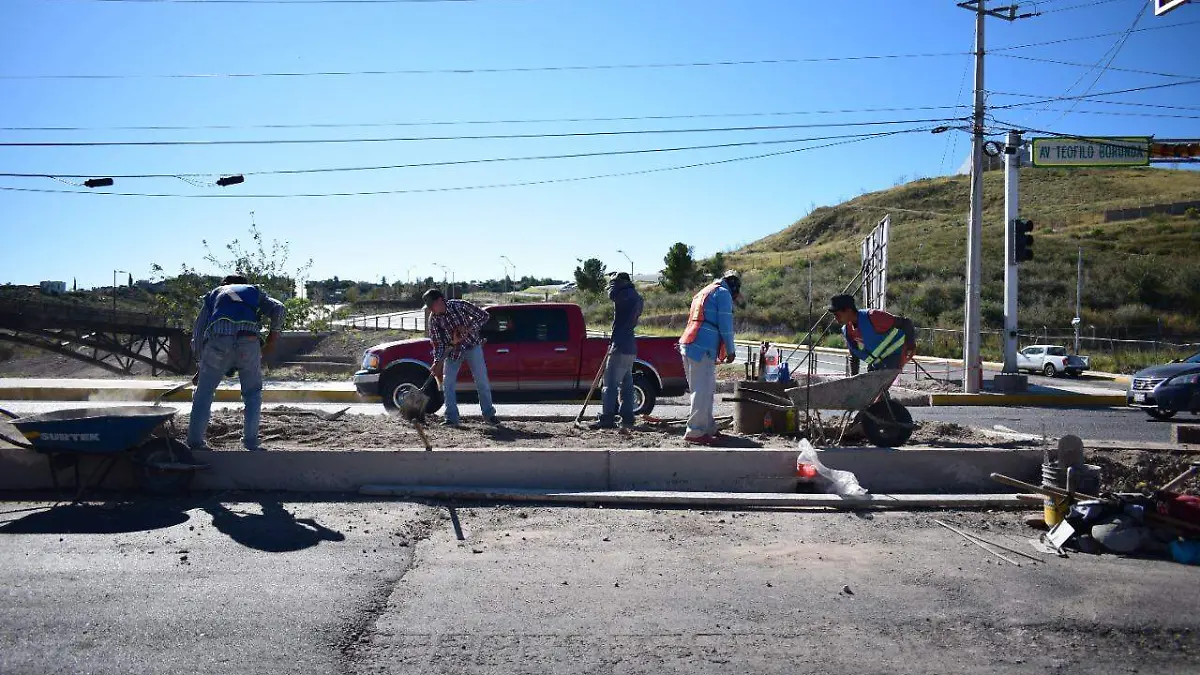 obras en la teofilo borunda