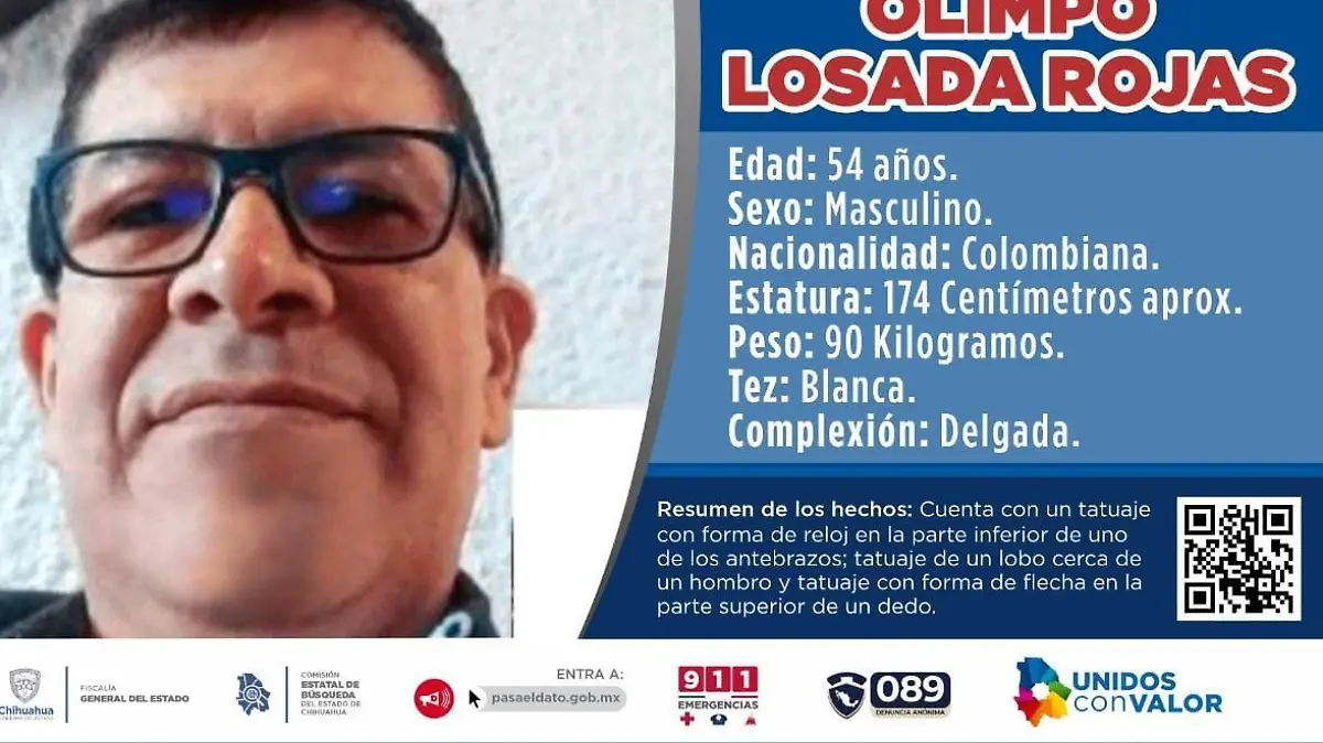 Localización de migrante