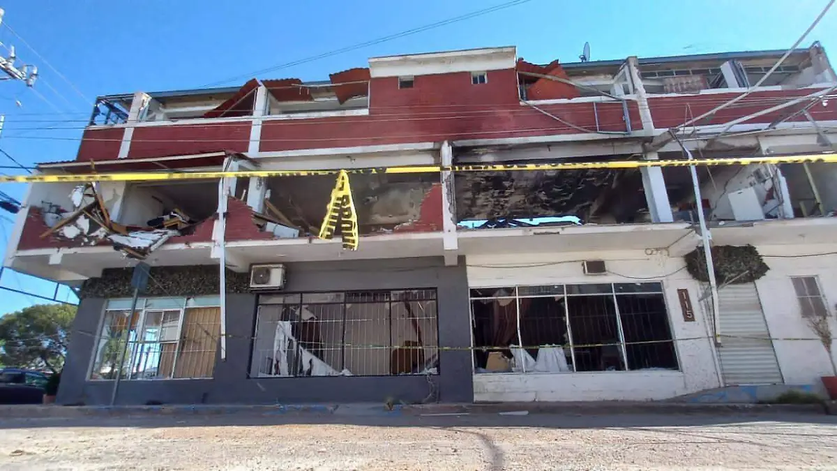 Edificio explosión “Zarco frente al Palmore”