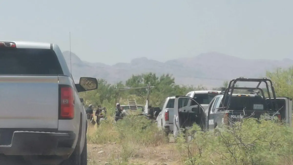 asesinato de hombres rumbo a delicias