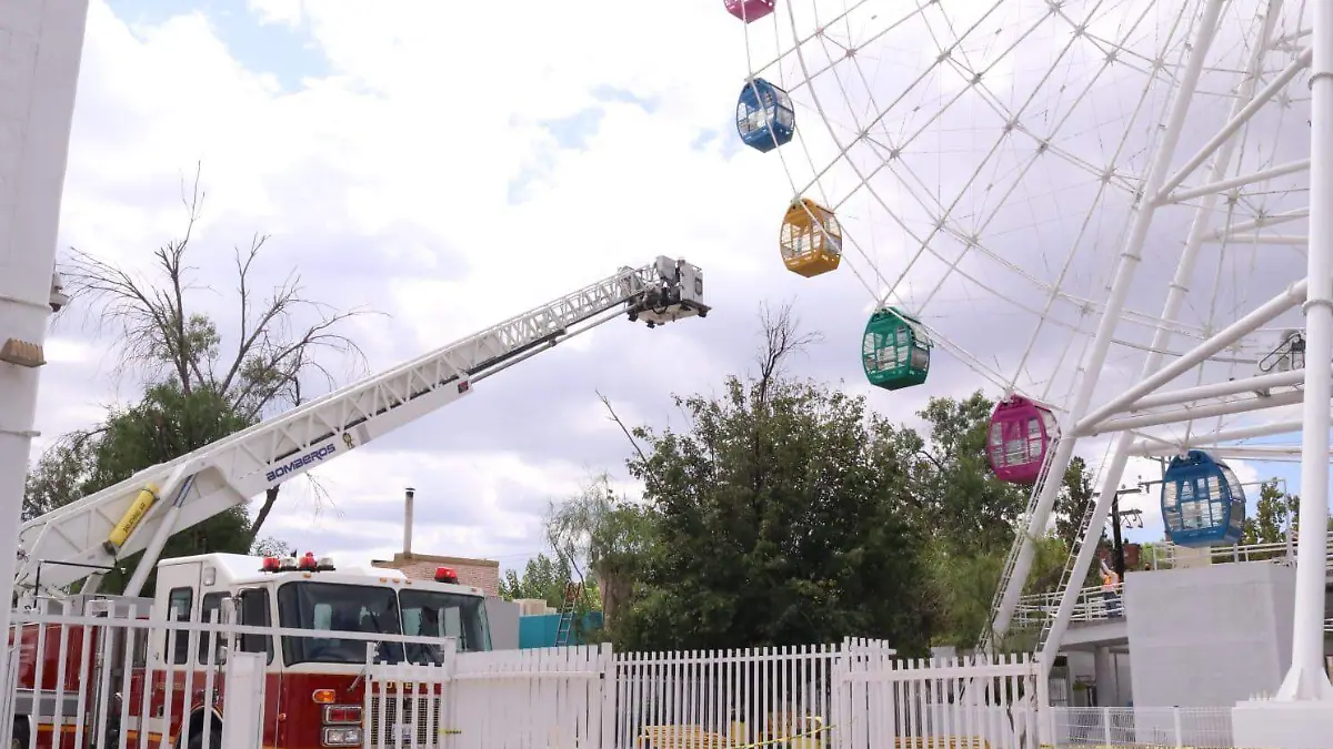 parque colibri simulacro