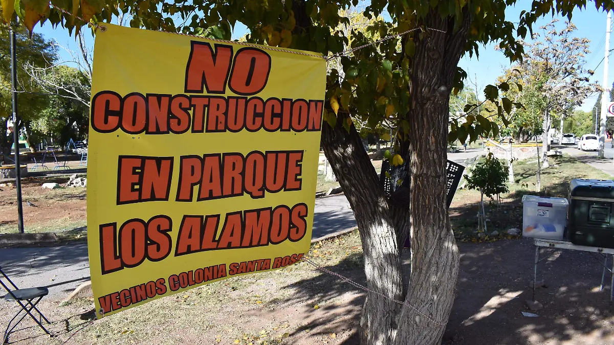  A PARQUE LOS ALAMOS PROTESTAN NOTA LALO  (3)