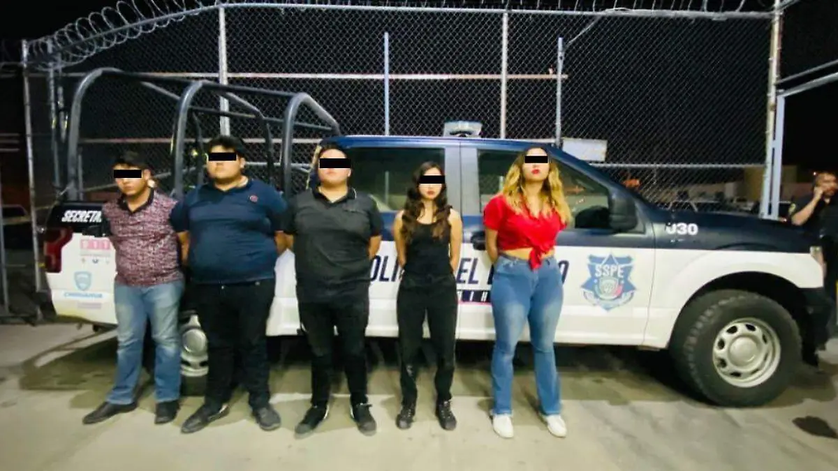 detenidos con armas