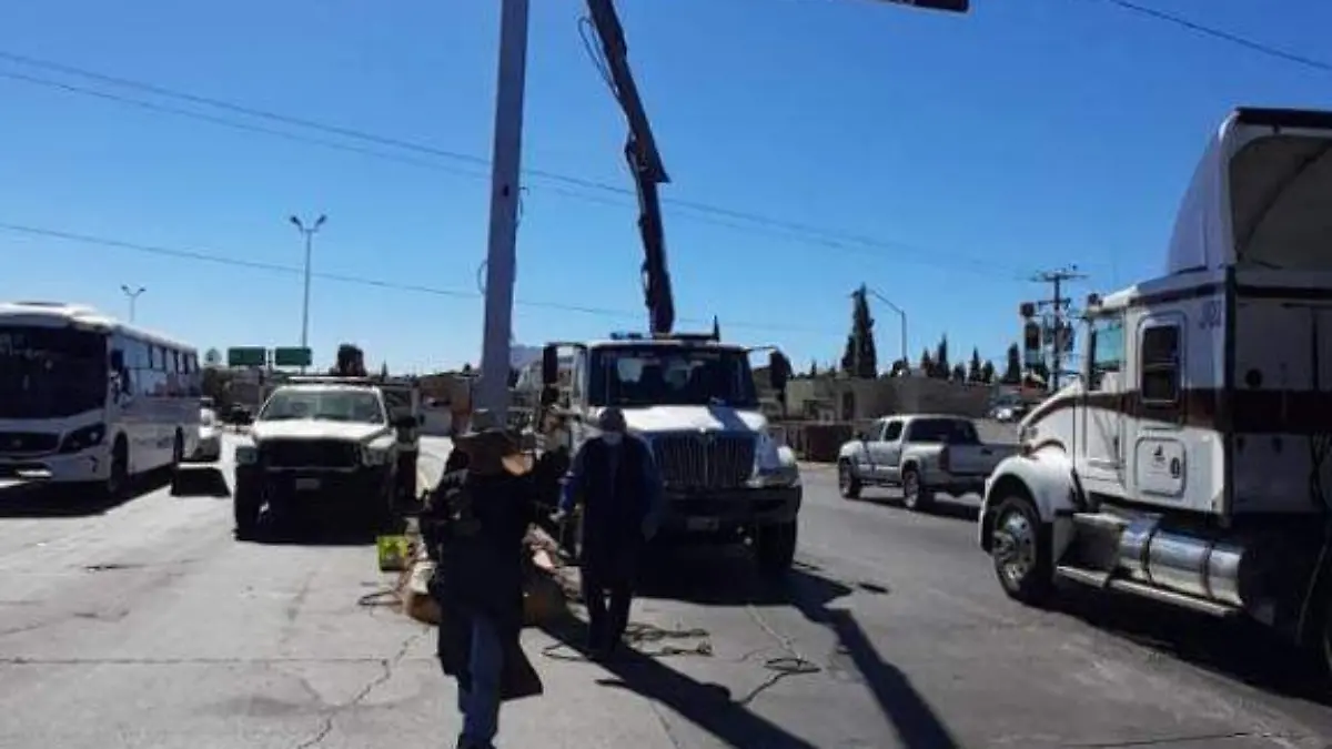 semáforo vialidad sacramento