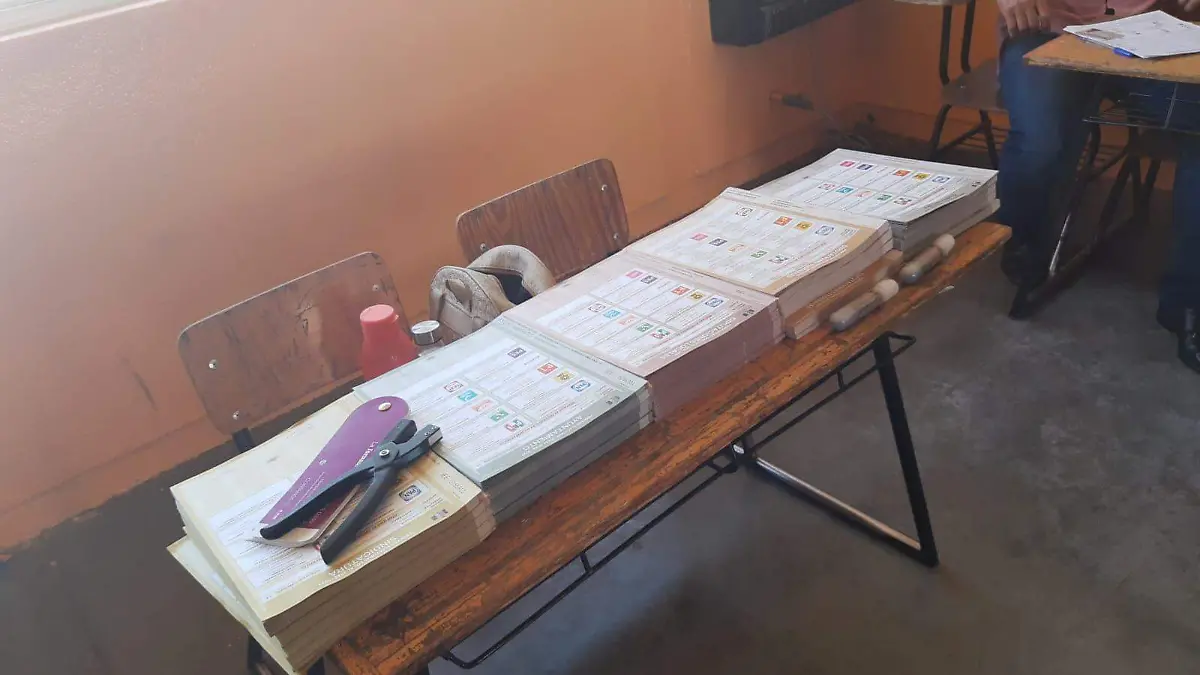 papeletas boletas elecciones ine