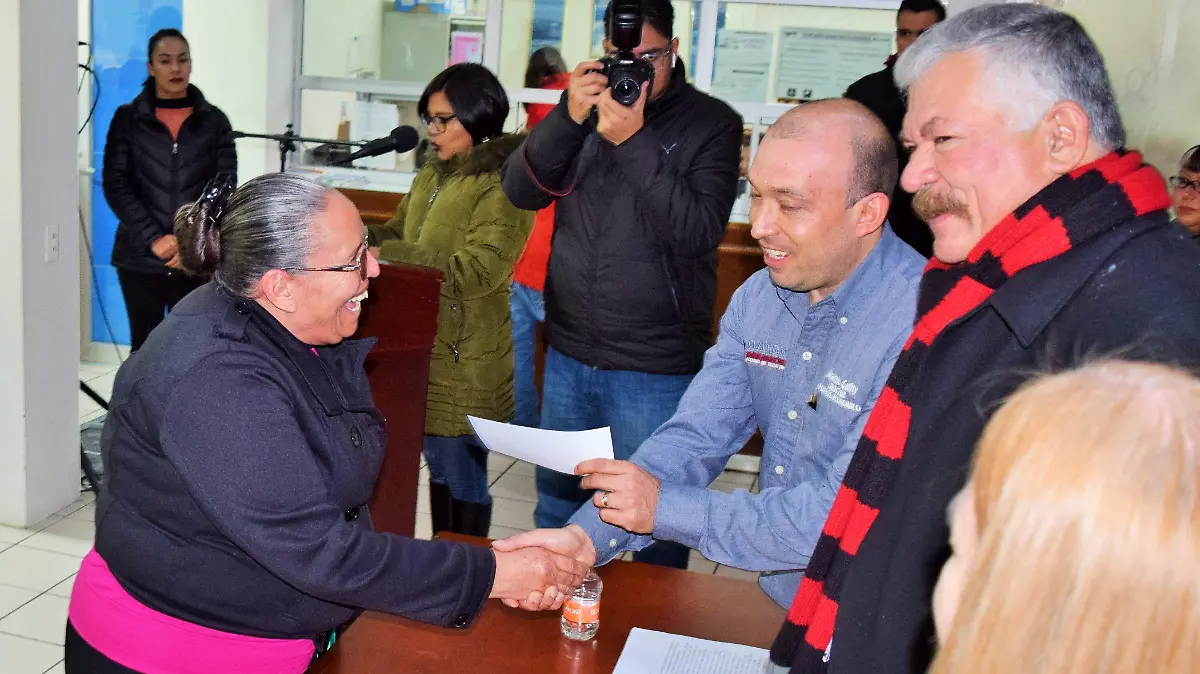 2 Entregan 510 mil pesos en financiamientos FOTO MARIBEL ALBA