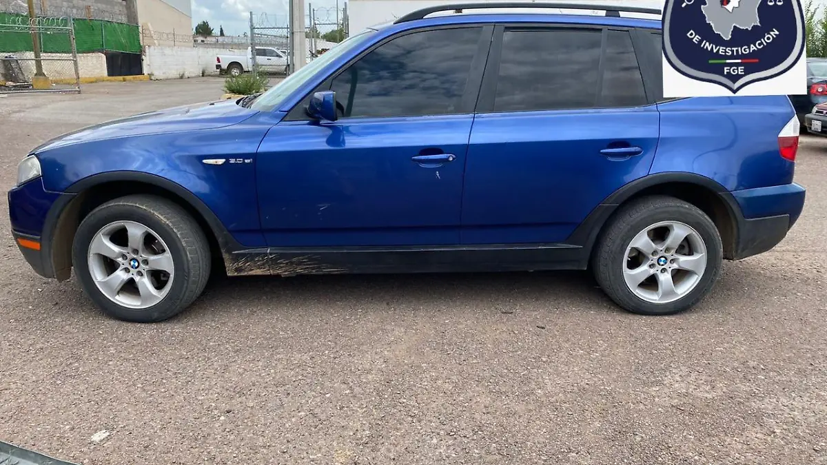 Vehiculo asegurado en cuauhtémoc
