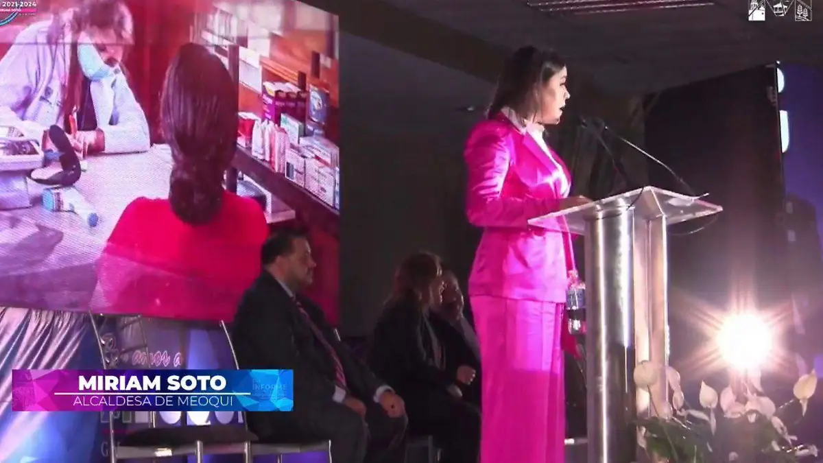 alcaldesa informe