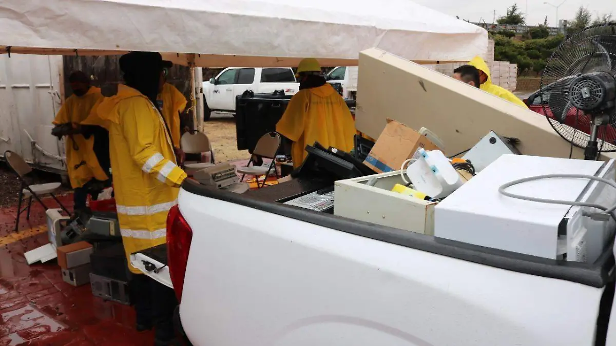 Basura electrónica heraldo