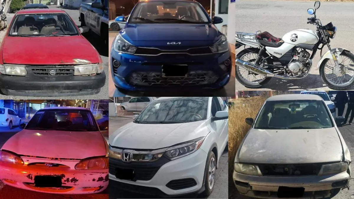 recuperan autos robados