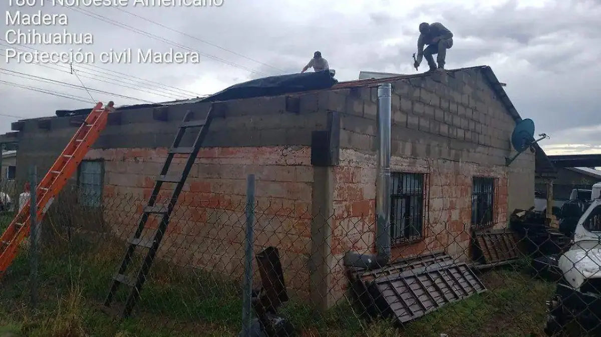 daños x lluvias madera