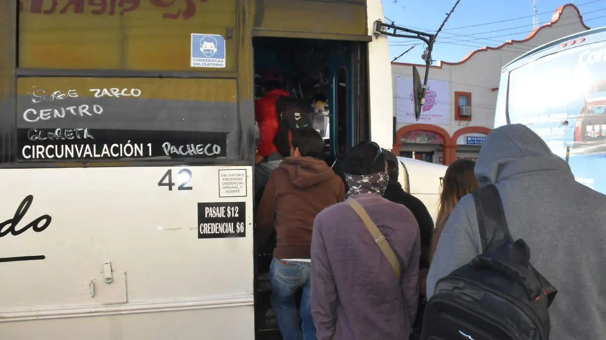 transporte público pasaje tarifa camión ruta alimentadora