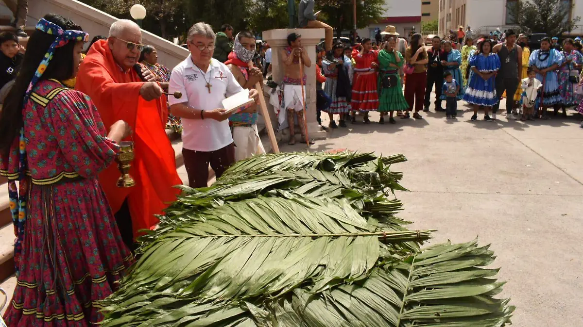 domingo de ramos iglesia católica tarahumaras rarámuri 