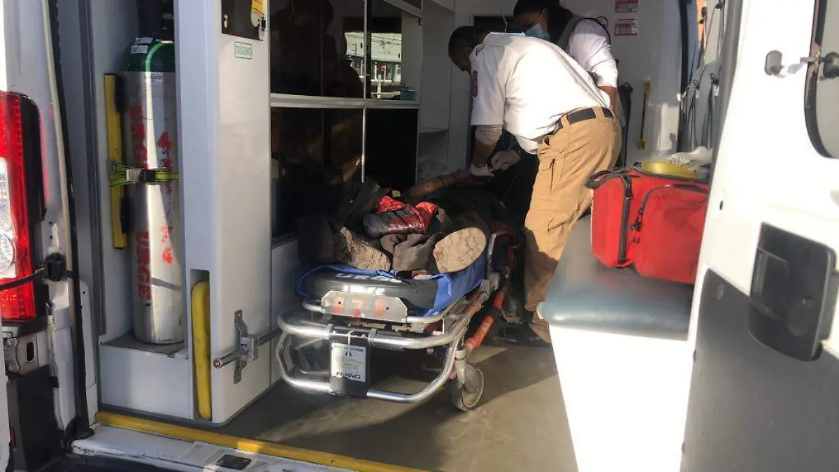 lesionado por tren