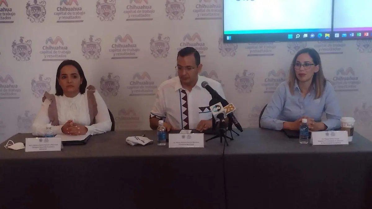 rueda de prensa para Presupuesto Participativo