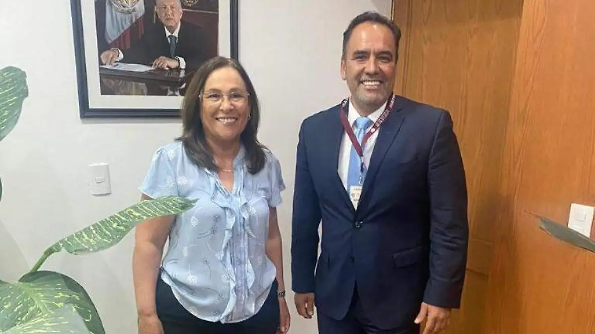 Rocío Nahle y juan carlos loeraok