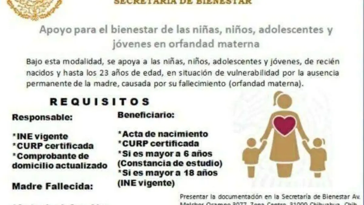 orfandad materna