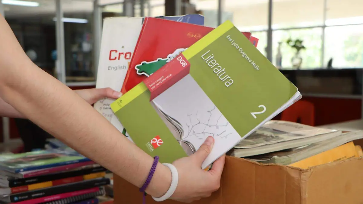 donacion de libros de texto