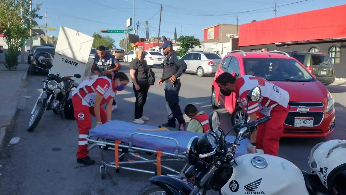 Lesionado choque