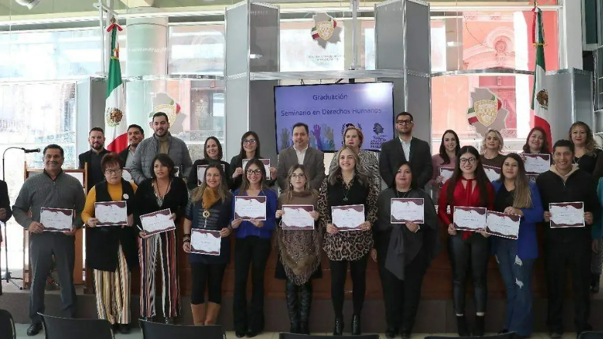 ENTREGA DE CONSTANCIA CEDH