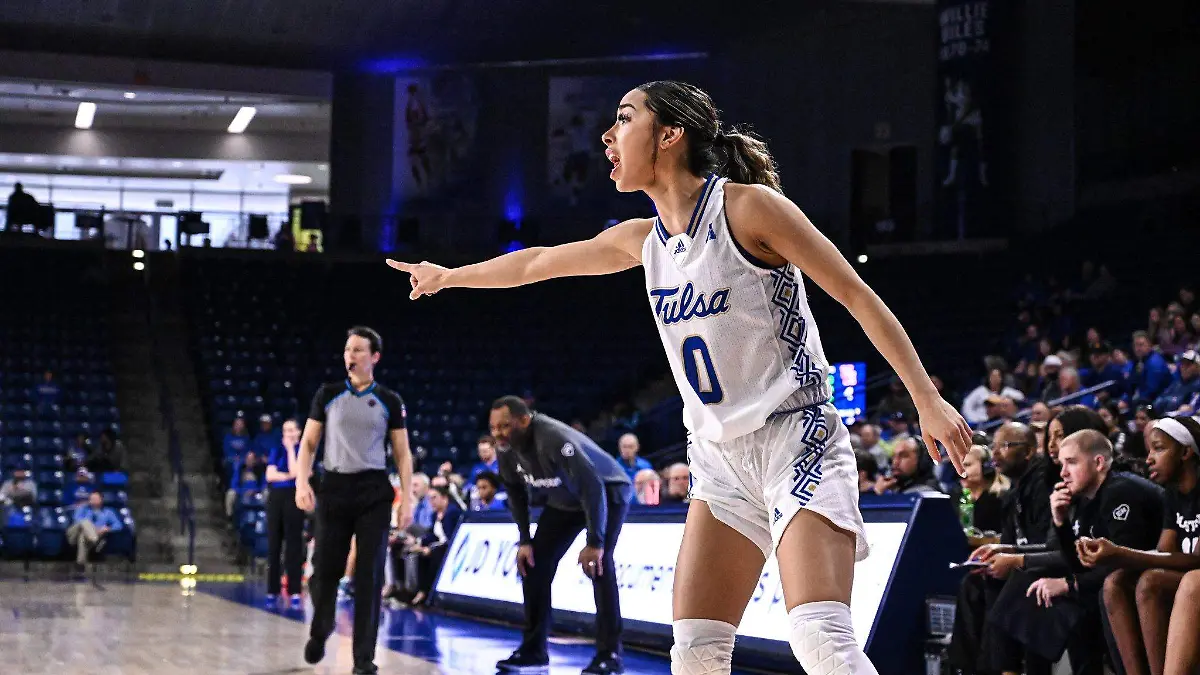 Katia Gallegos-cortesía TULSA Women’s Basketball