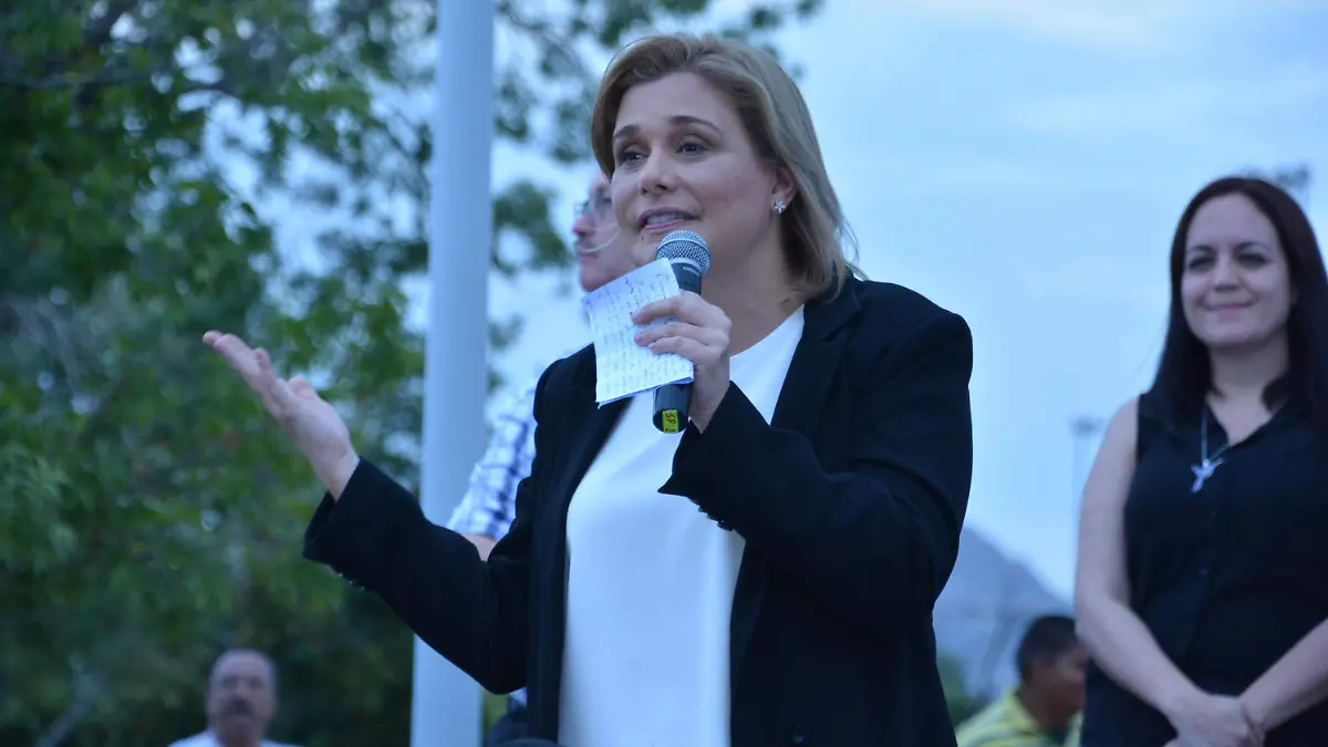 Maru Campos, presidenta municipal de Chihuahua.
