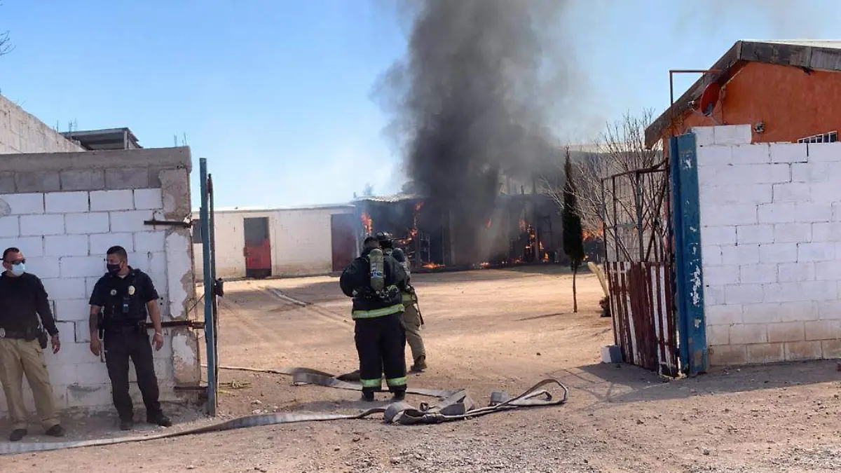 Incendio caballerizas