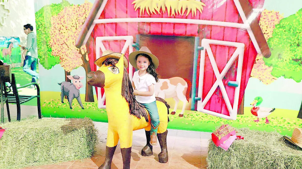 PRINCIPAL Disfrutó su fiesta.