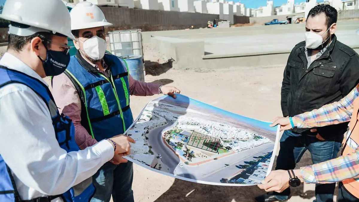 BONILLA SUPERVISA OBRA