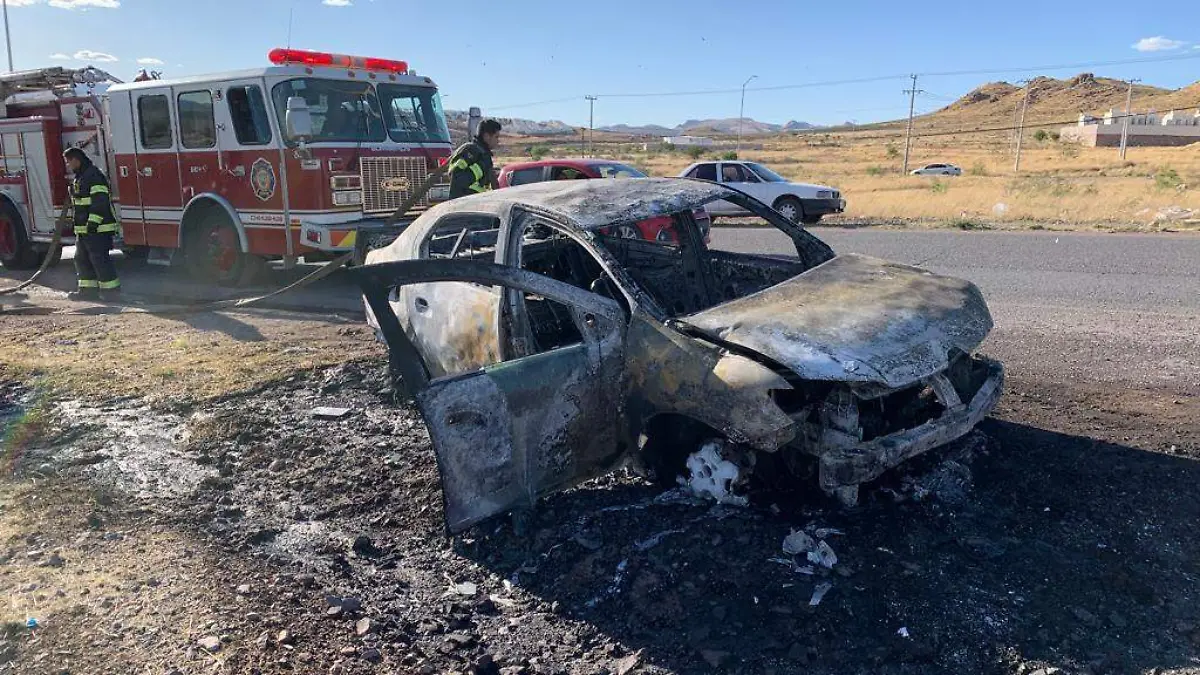 incendio vehìculo