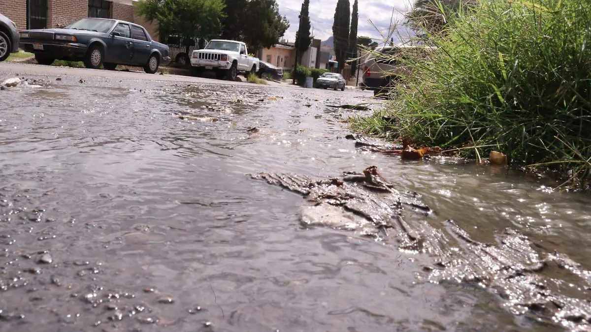 fuga de agua