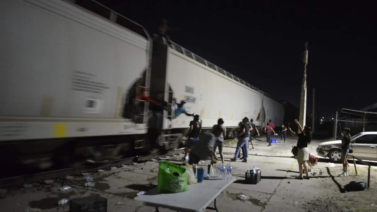 Tren migrantes apoyo