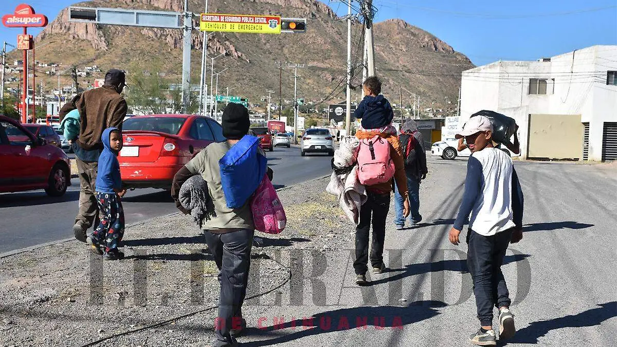 migrantes cerro del coronel